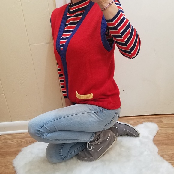 Pendleton Vtg Vest Colorblock Rare - Picture 4 of 8